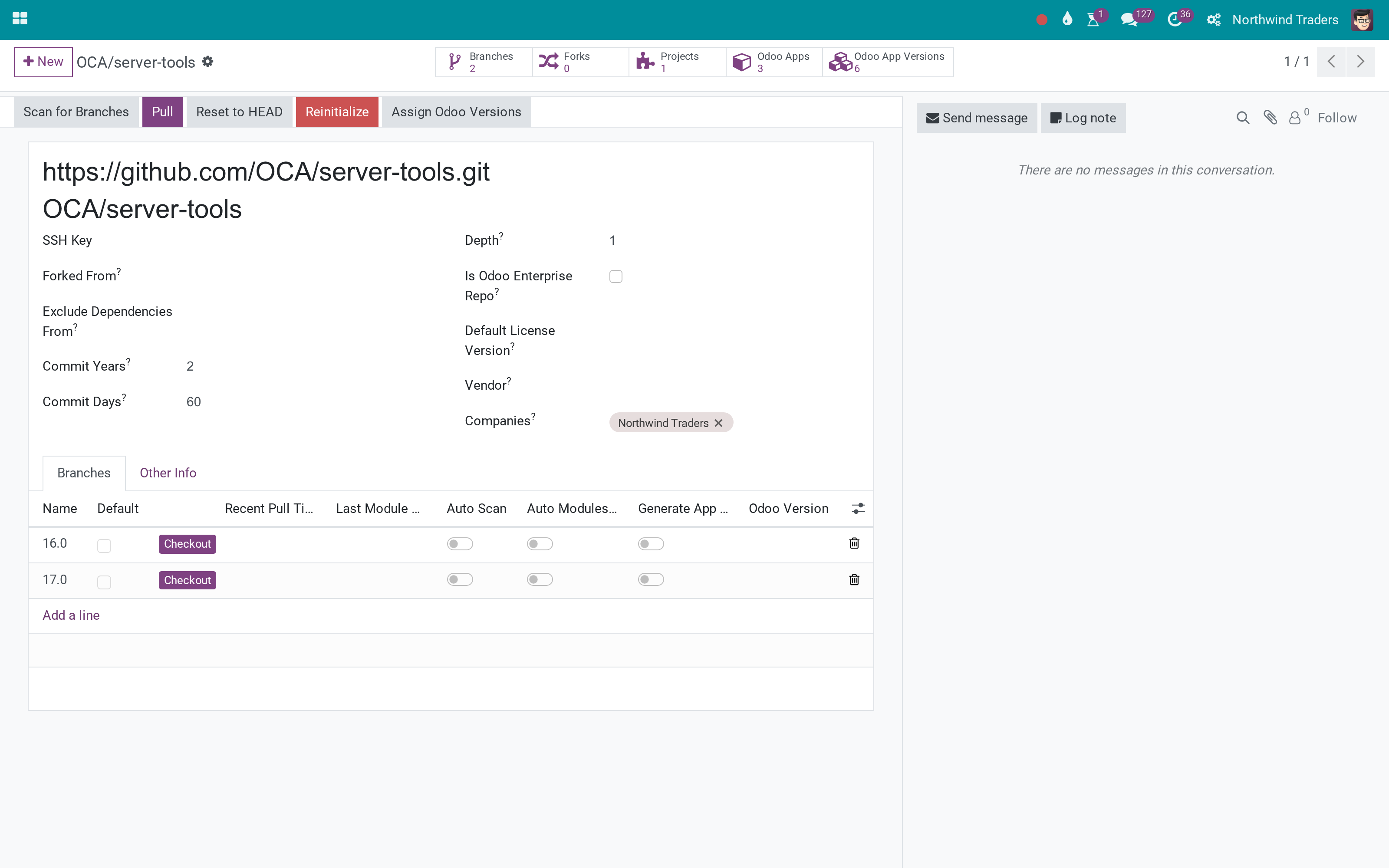 OCA/server-tools