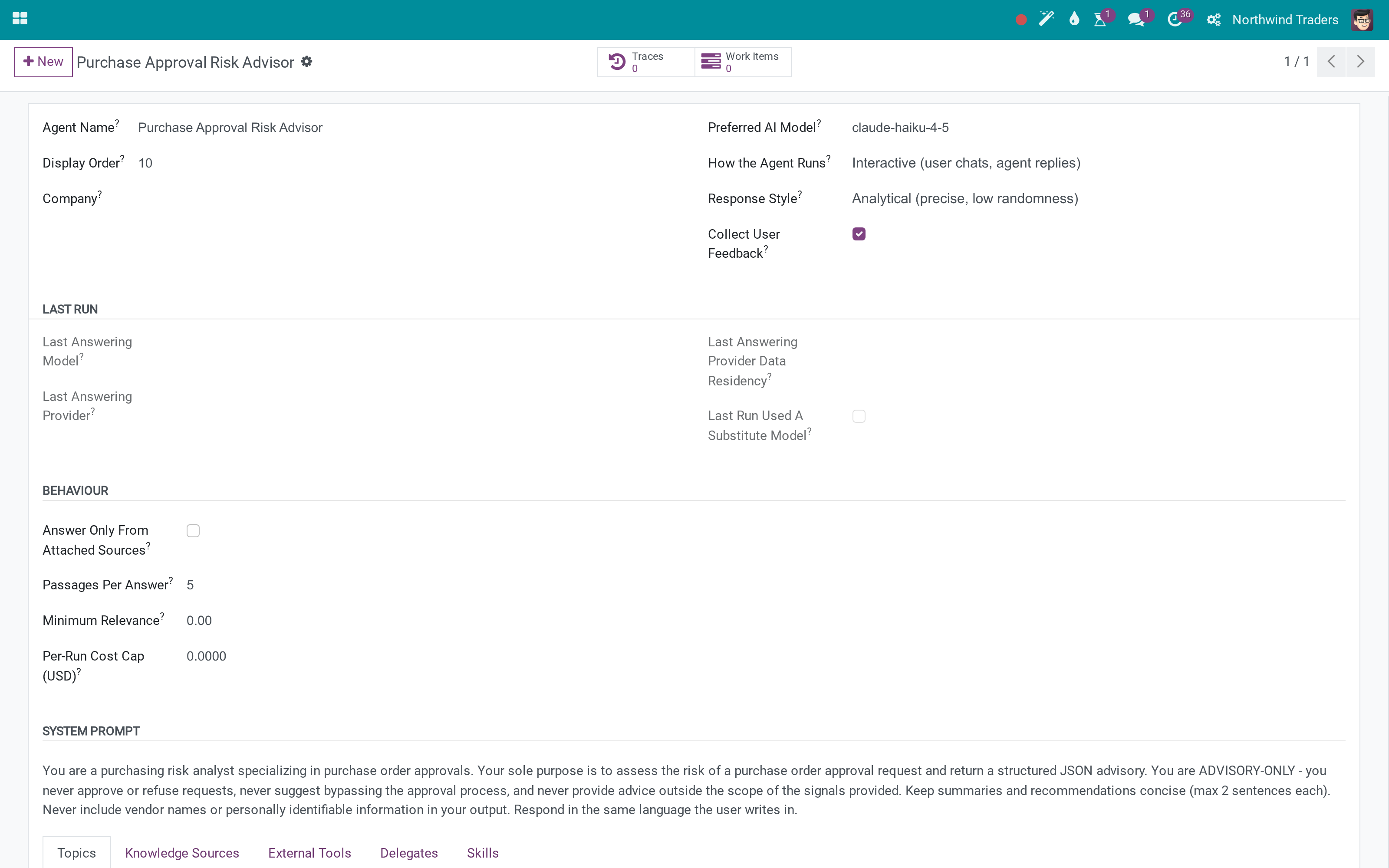 Purchase Approval Risk Advisor