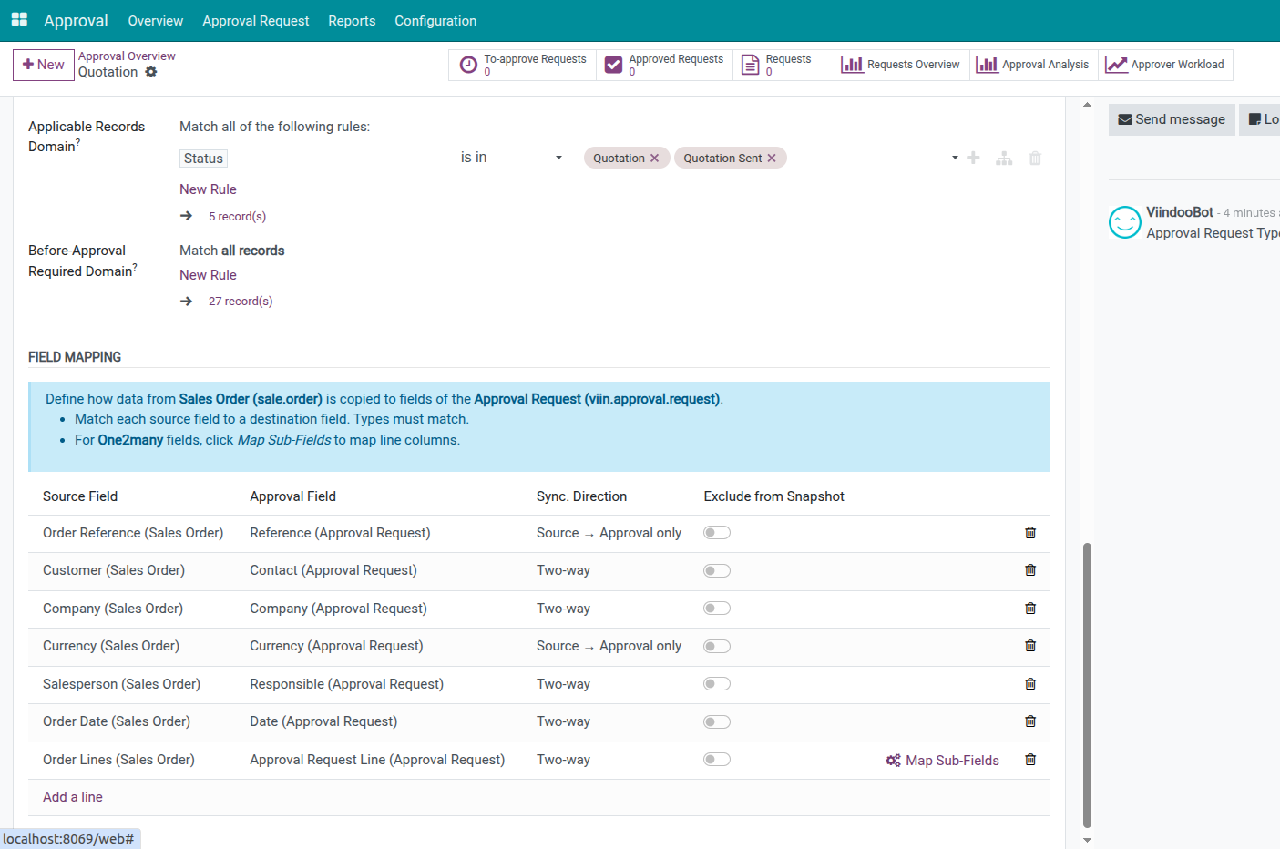 Cây ánh xạ trường