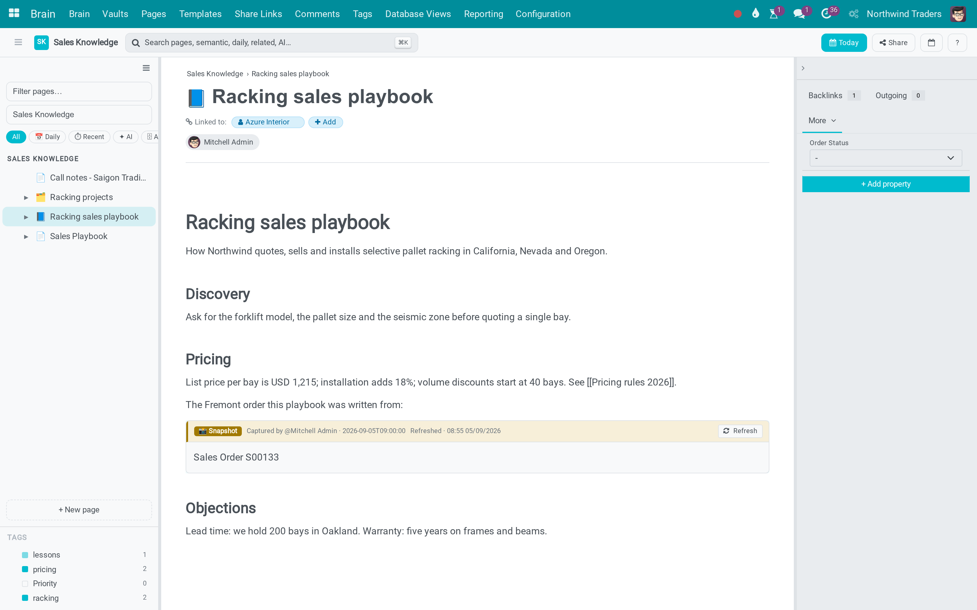 The knowledge base with every app bridge and the AI co-author, in one install