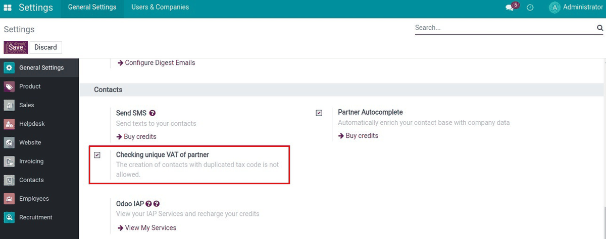 Partner Tax Code