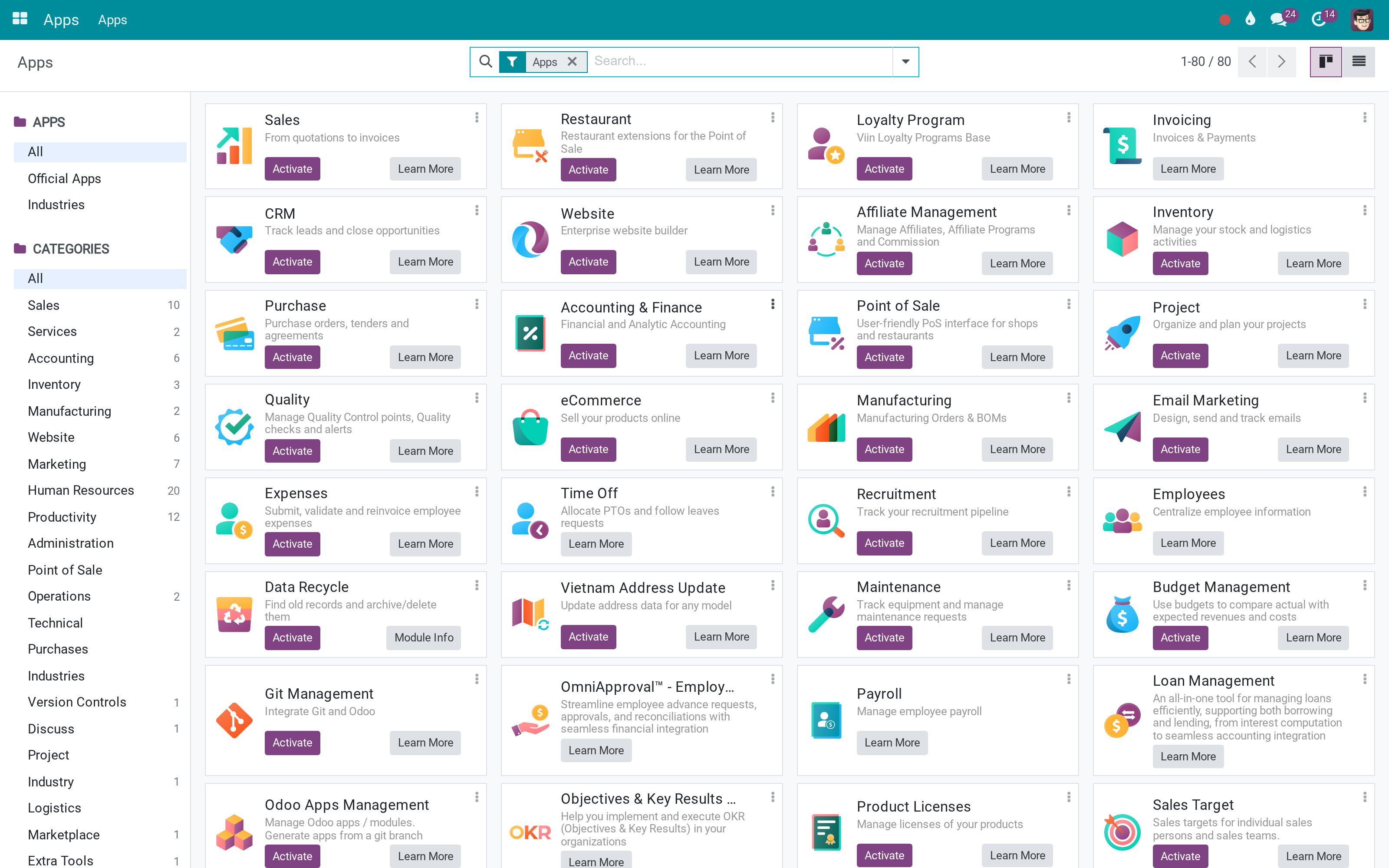 The shared library every Viindoo app is built on