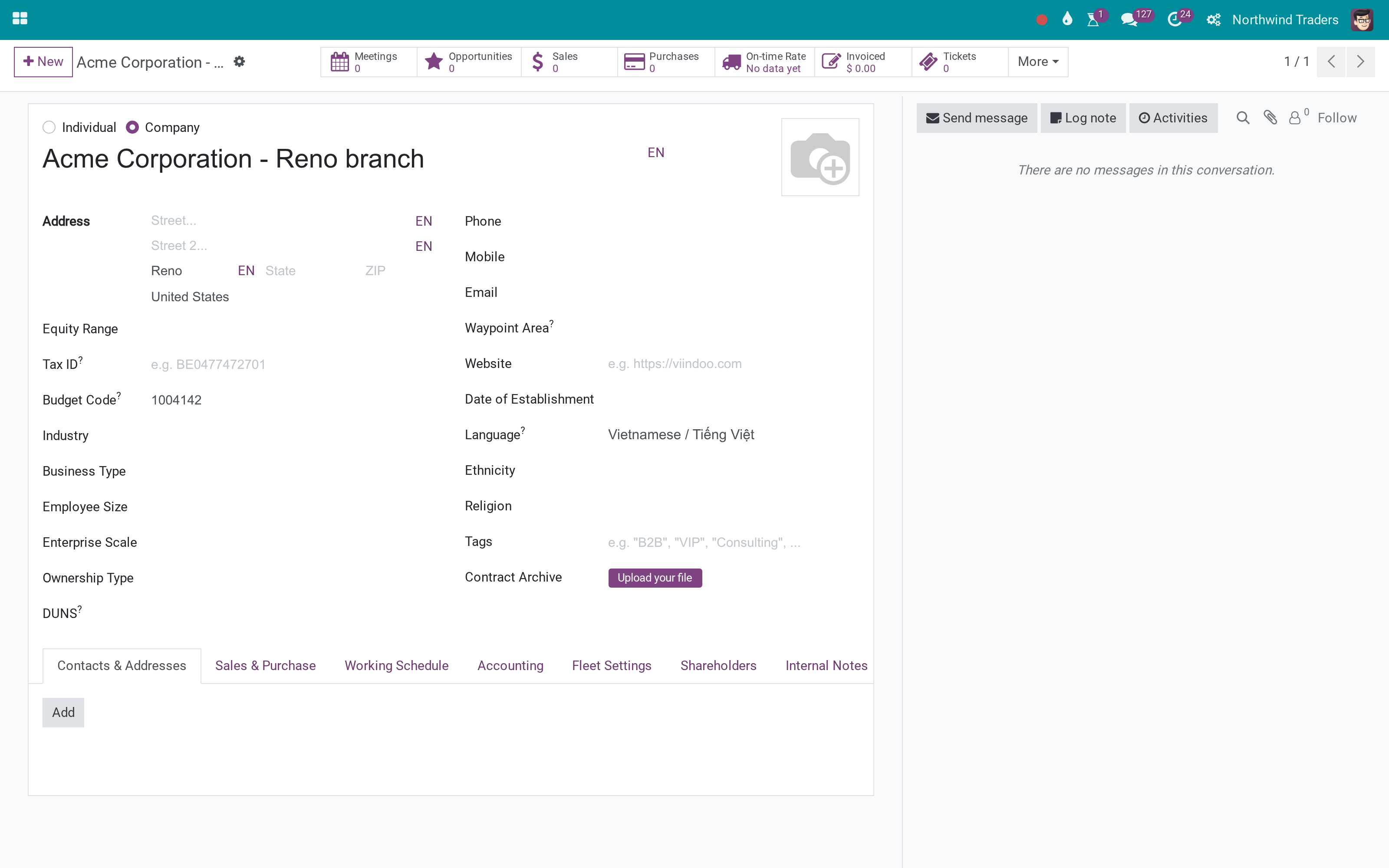Reno branch