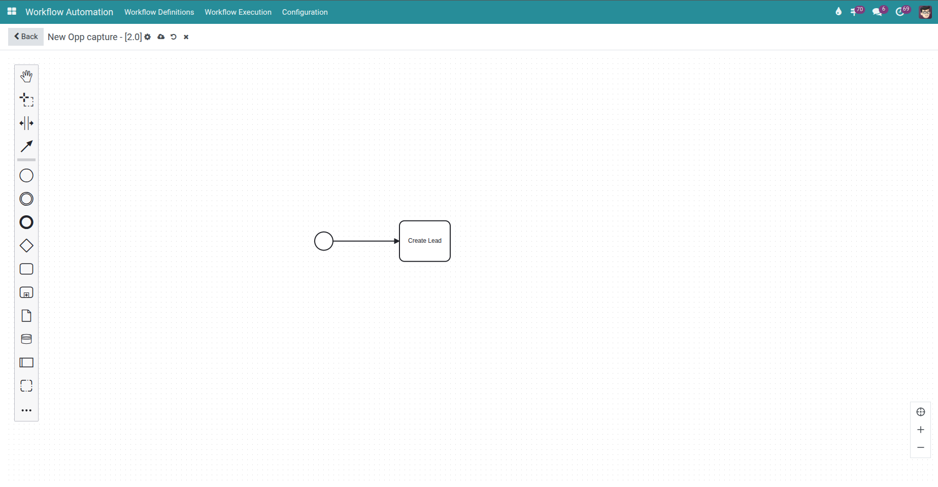Create workflow