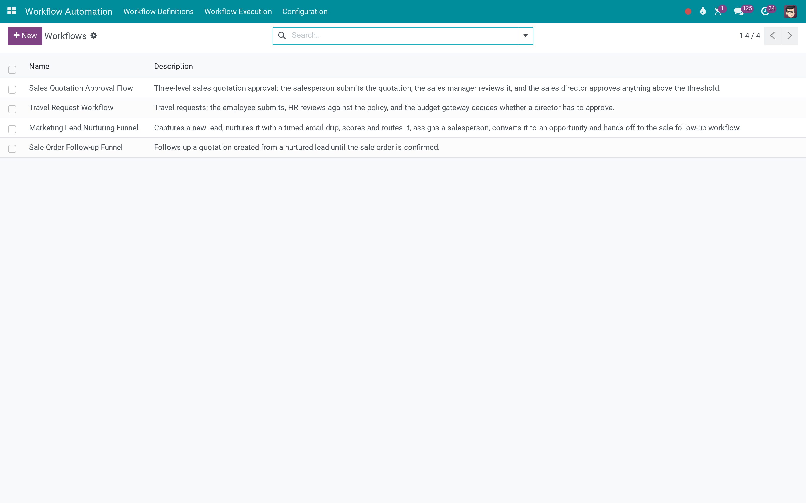 Workflows