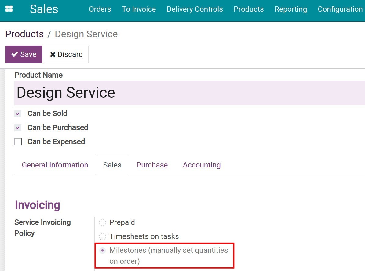 Create a product in Viindoo
