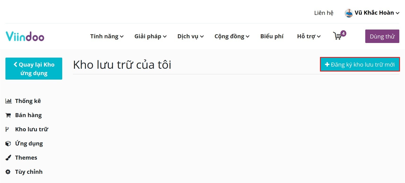 Register a new repo