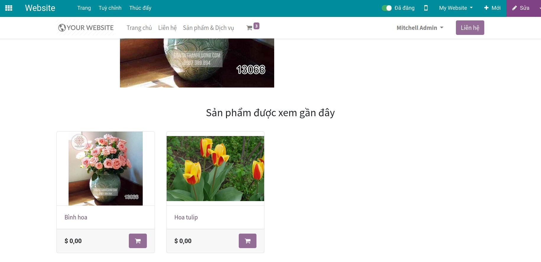 Sản phẩm vừa được xem