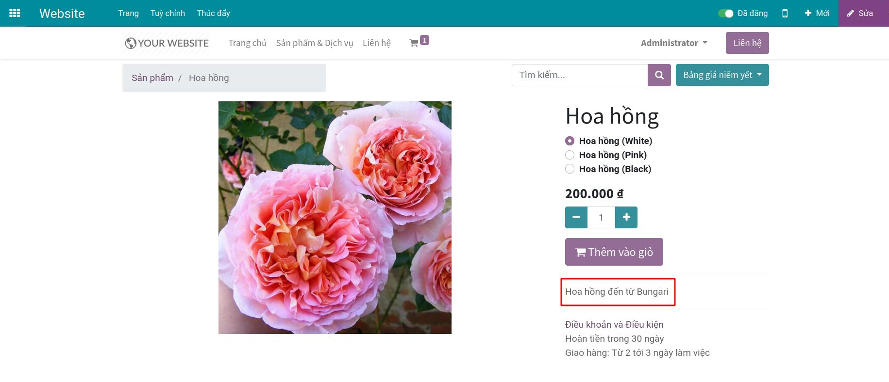 Mô tả sản phẩm.