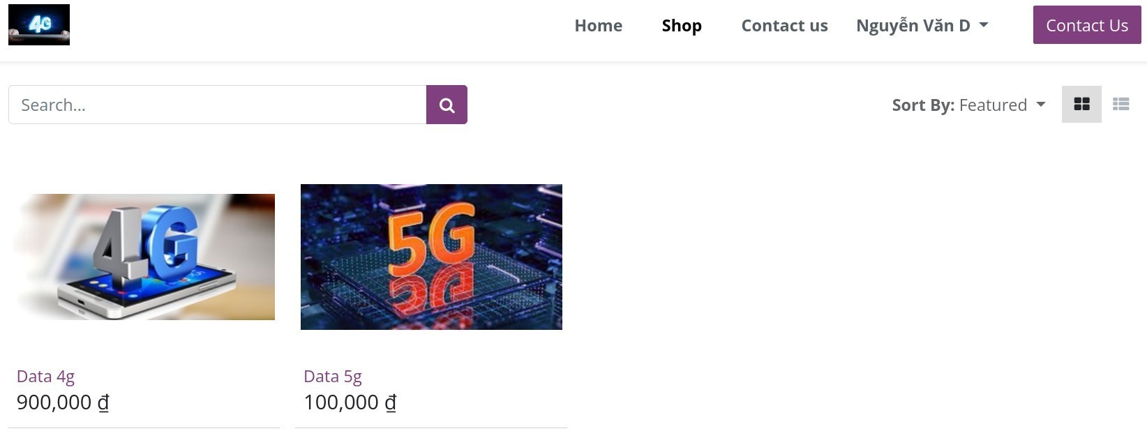 Customers choosing products on the Viindoo website