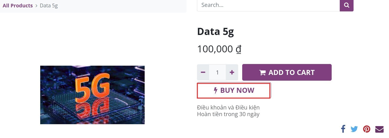 Customers purchasing on the Viindoo website