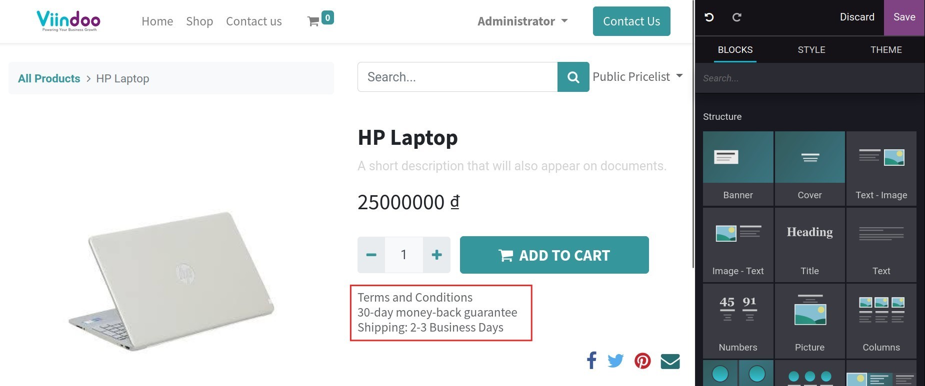 Terms and Conditions