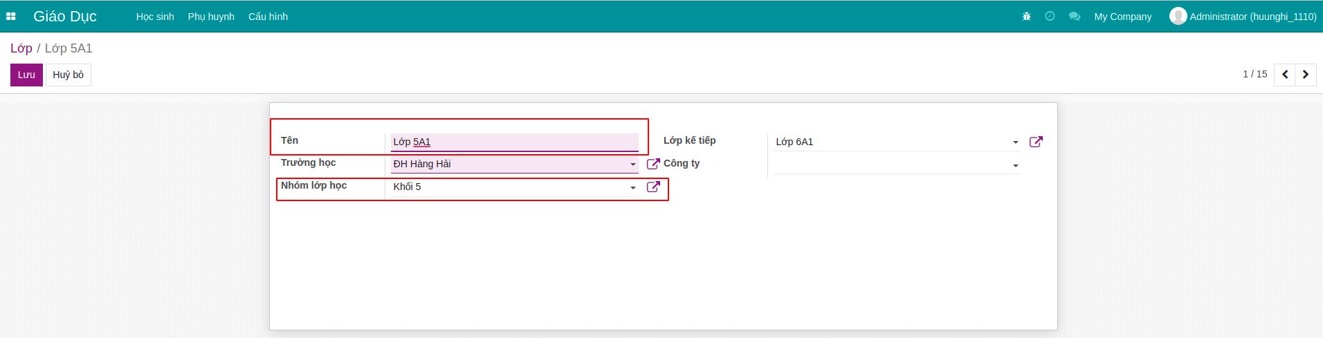 Kỹ thuật phát triển server-side sử dụng onchange