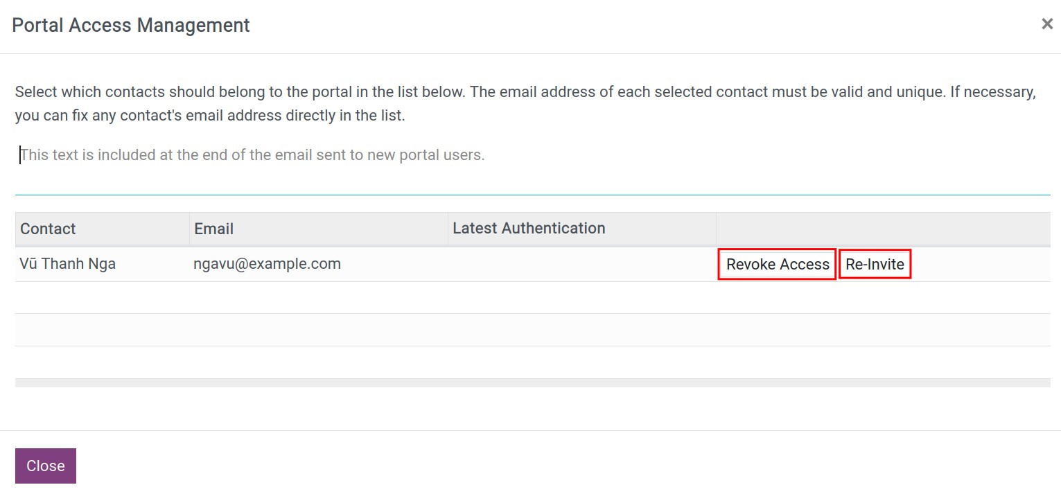 Select confirm to complete the configuration