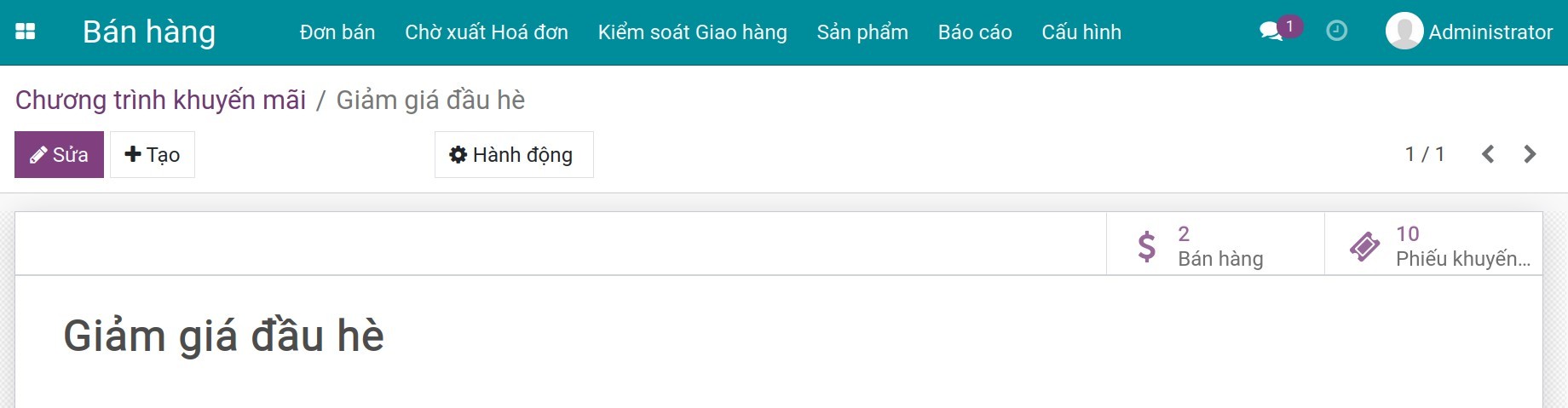 Kiểm tra thông tin phiếu khuyến mãi từ chương trình