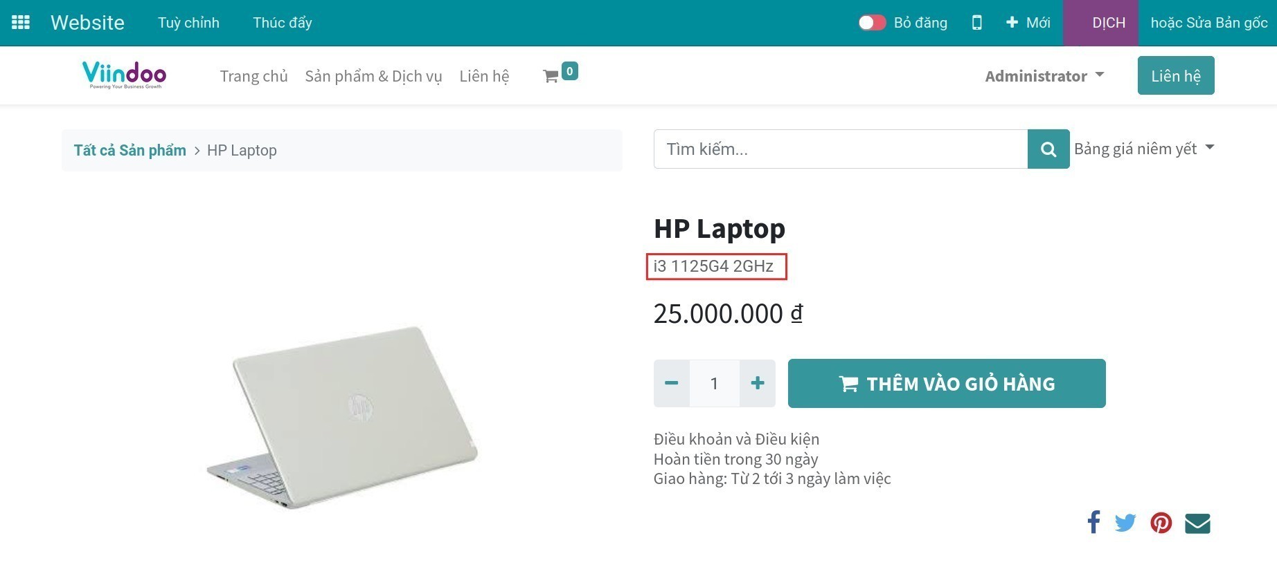 Mô tả sản phẩm.