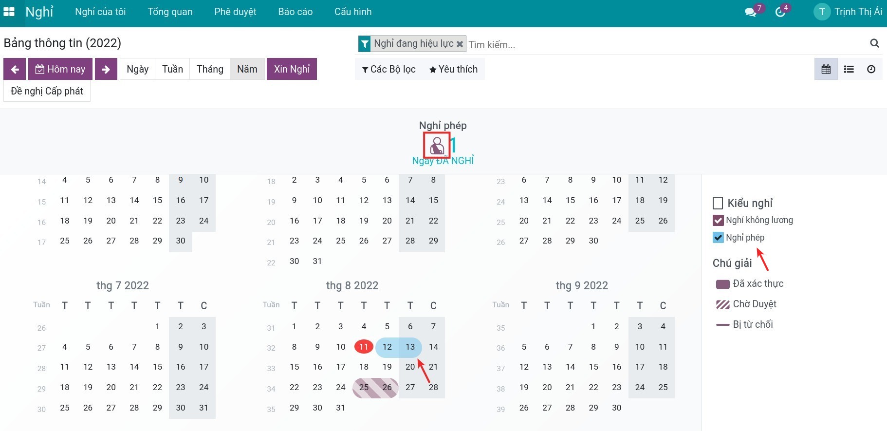 Tùy chọn hiển thị