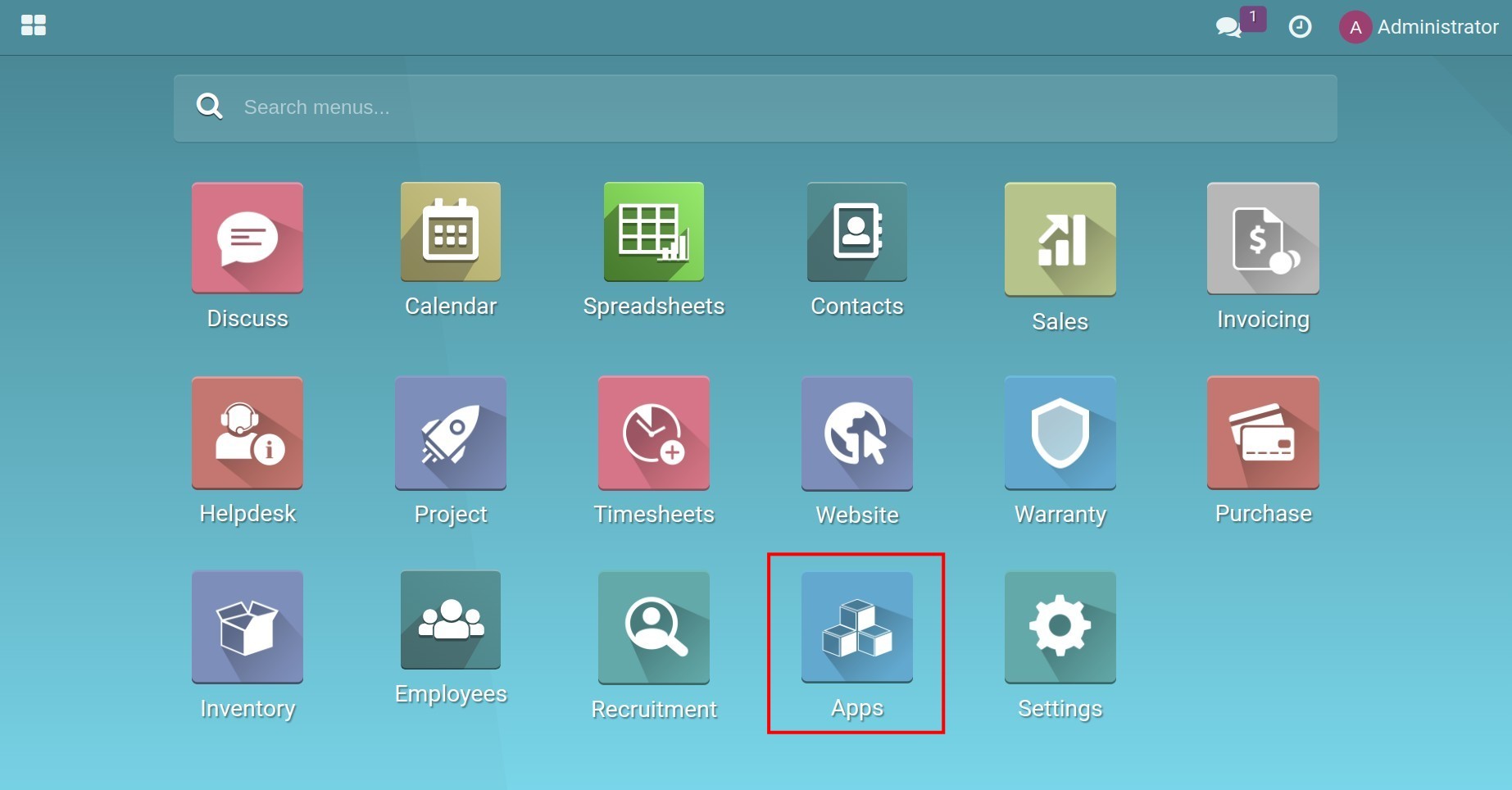 Enter Viindoo Apps.