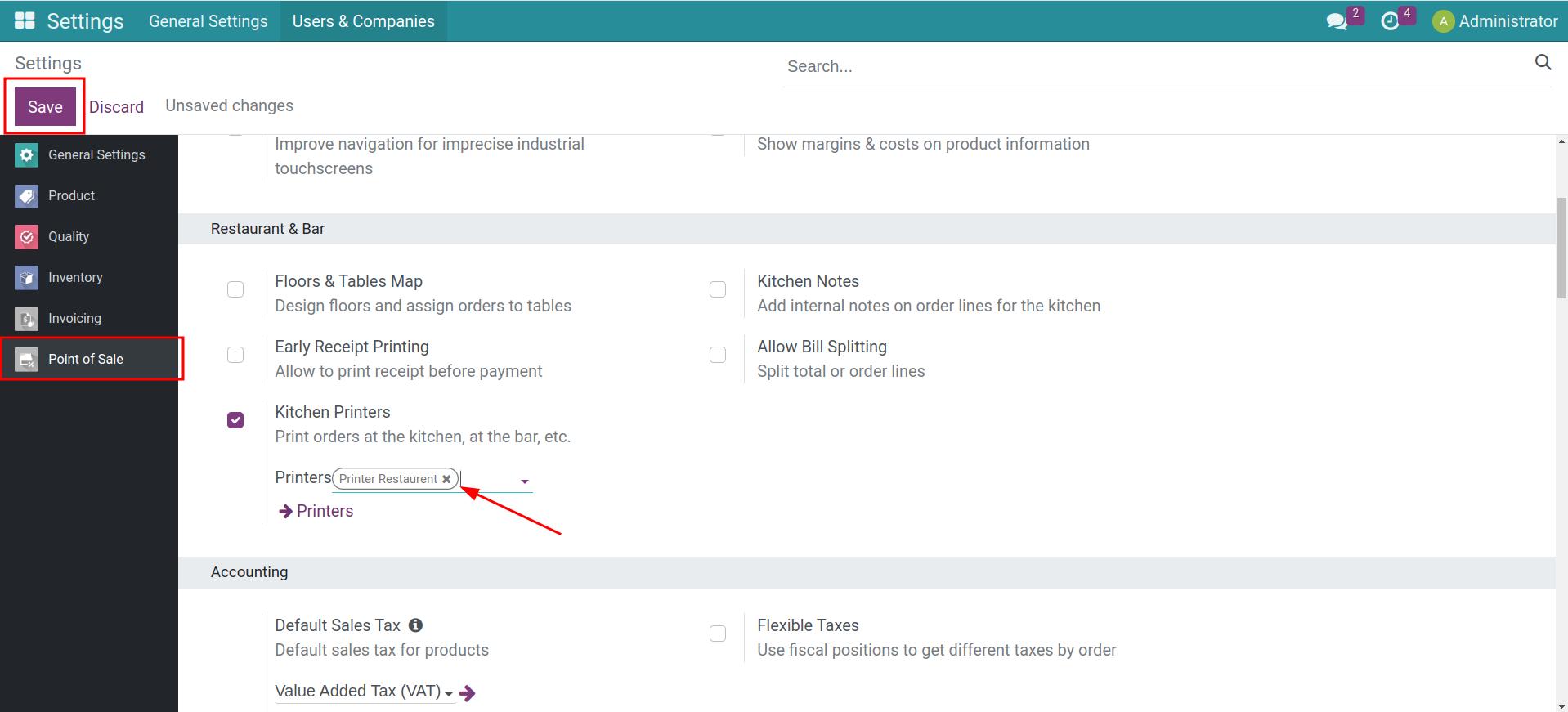 select which printer to use