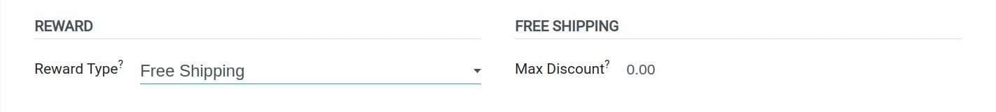 Free shipping rewards