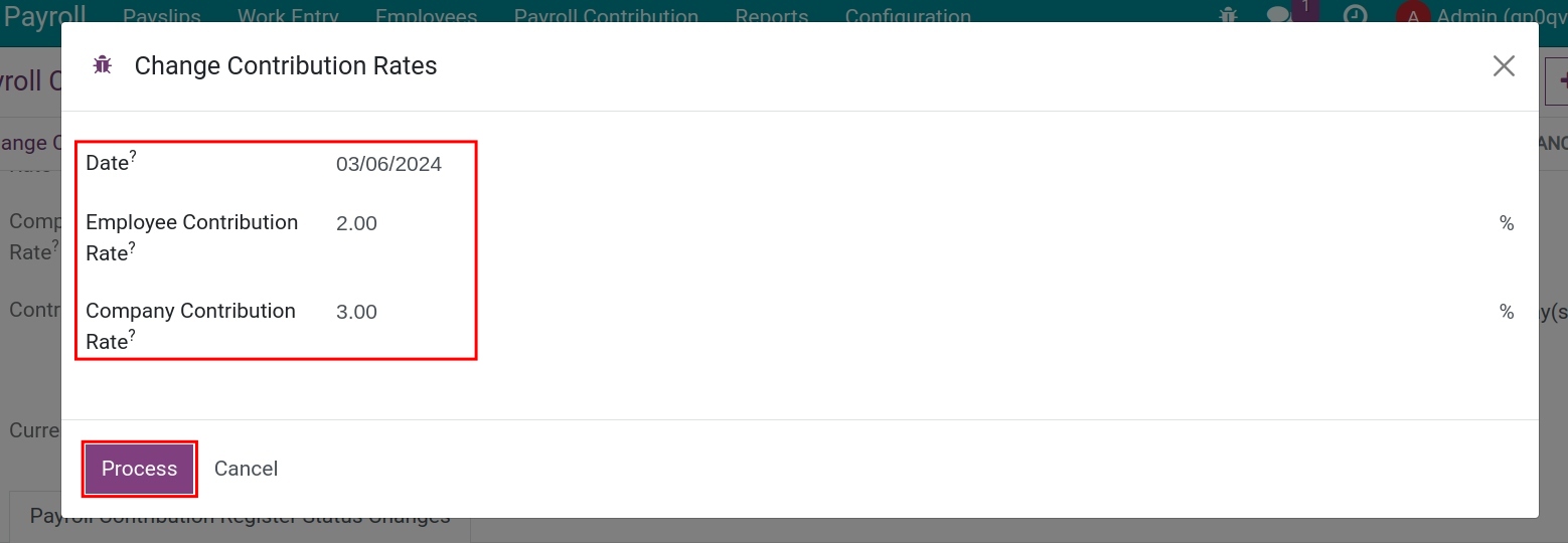 Modify the computation rate for the record