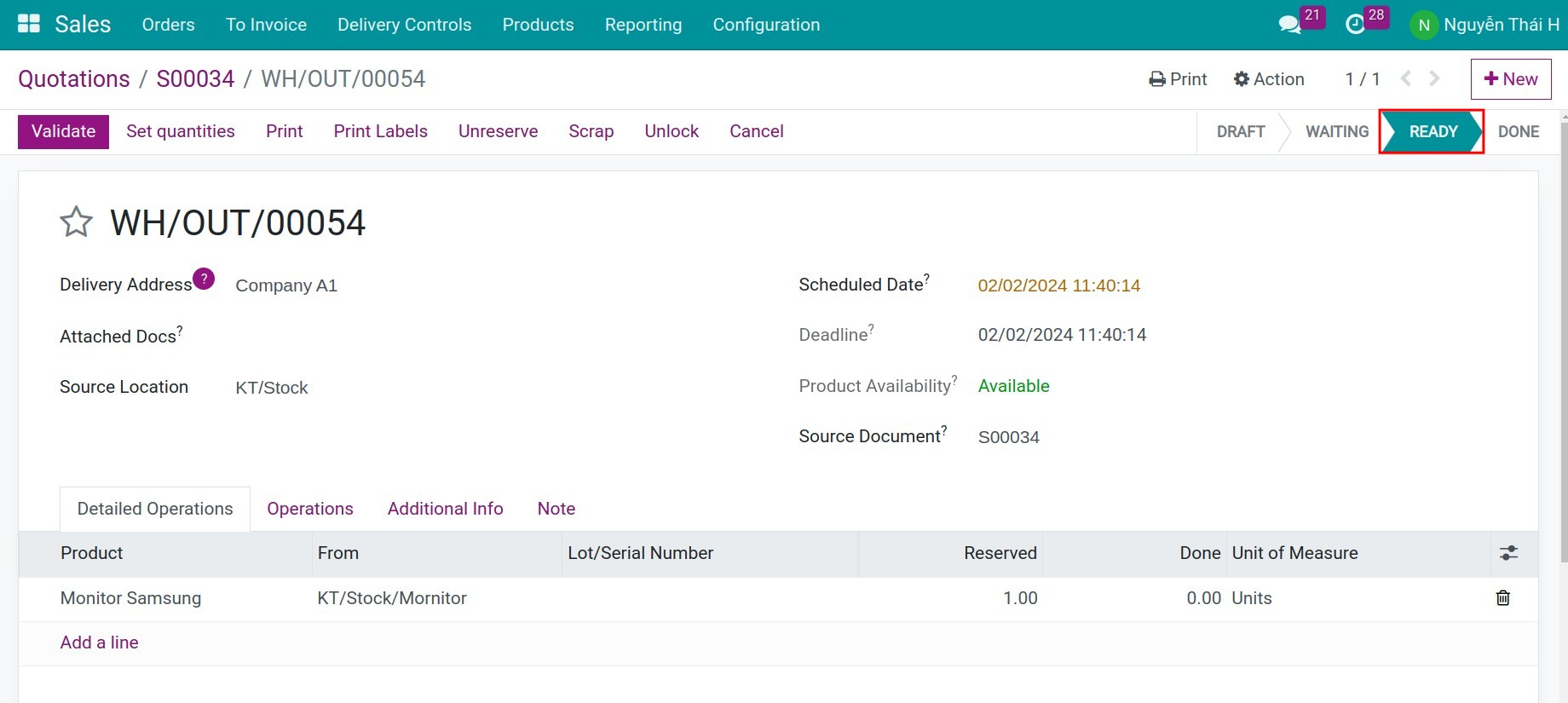 Receipt slip confirmation
