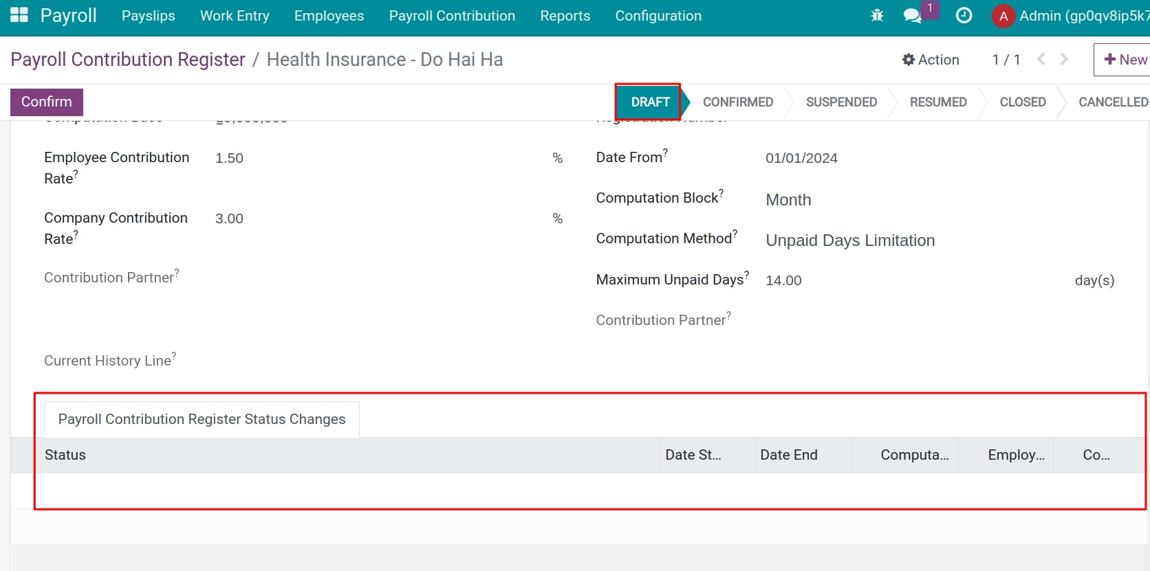 Records without status changes