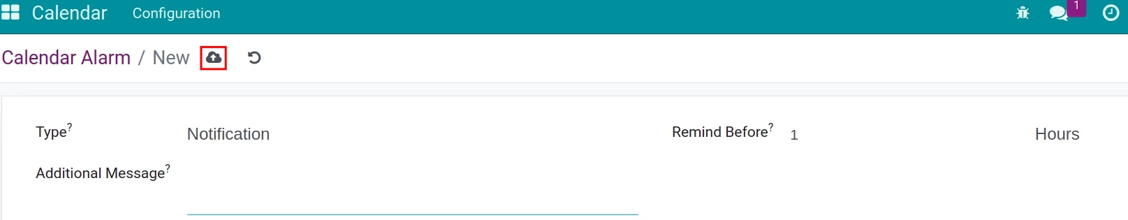 Notification reminder