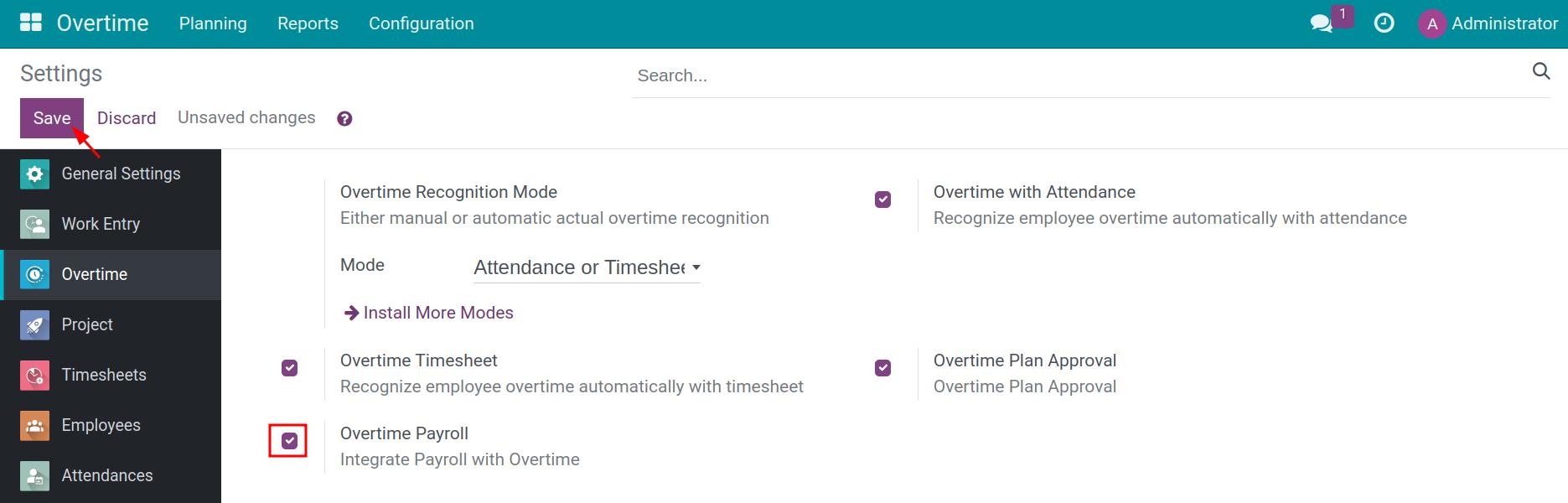 Overtime Payroll
