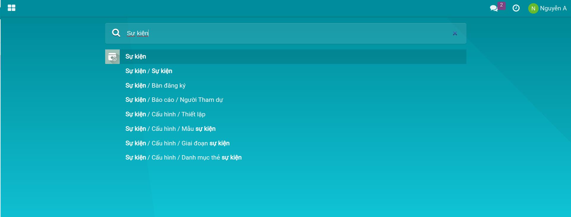 Tìm kiếm trên trang chủ Viindoo