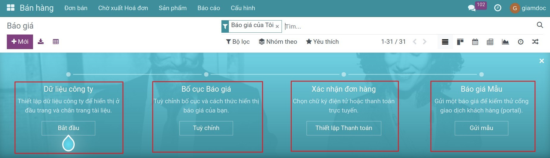 Thanh tiến trình - Viindoo