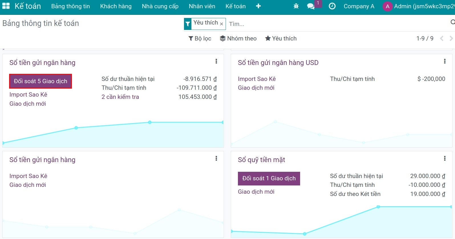 Sao kê thanh toán lương -Kế toán tiền lương Viindoo