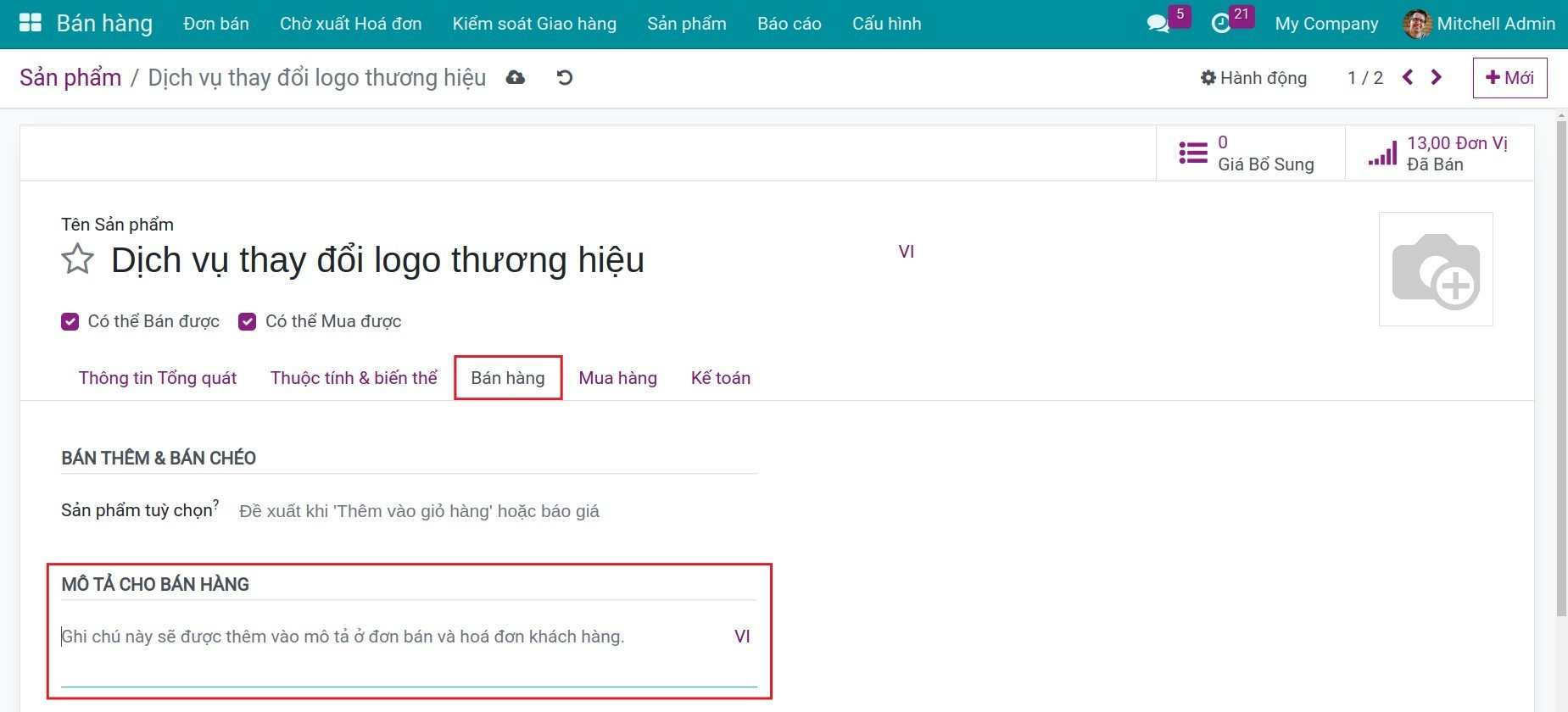 Mẹo cấu hình sản phẩm xuất hóa đơn dựa trên mốc