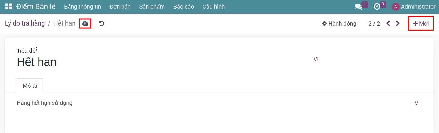 Tạo lý do hoàn hàng