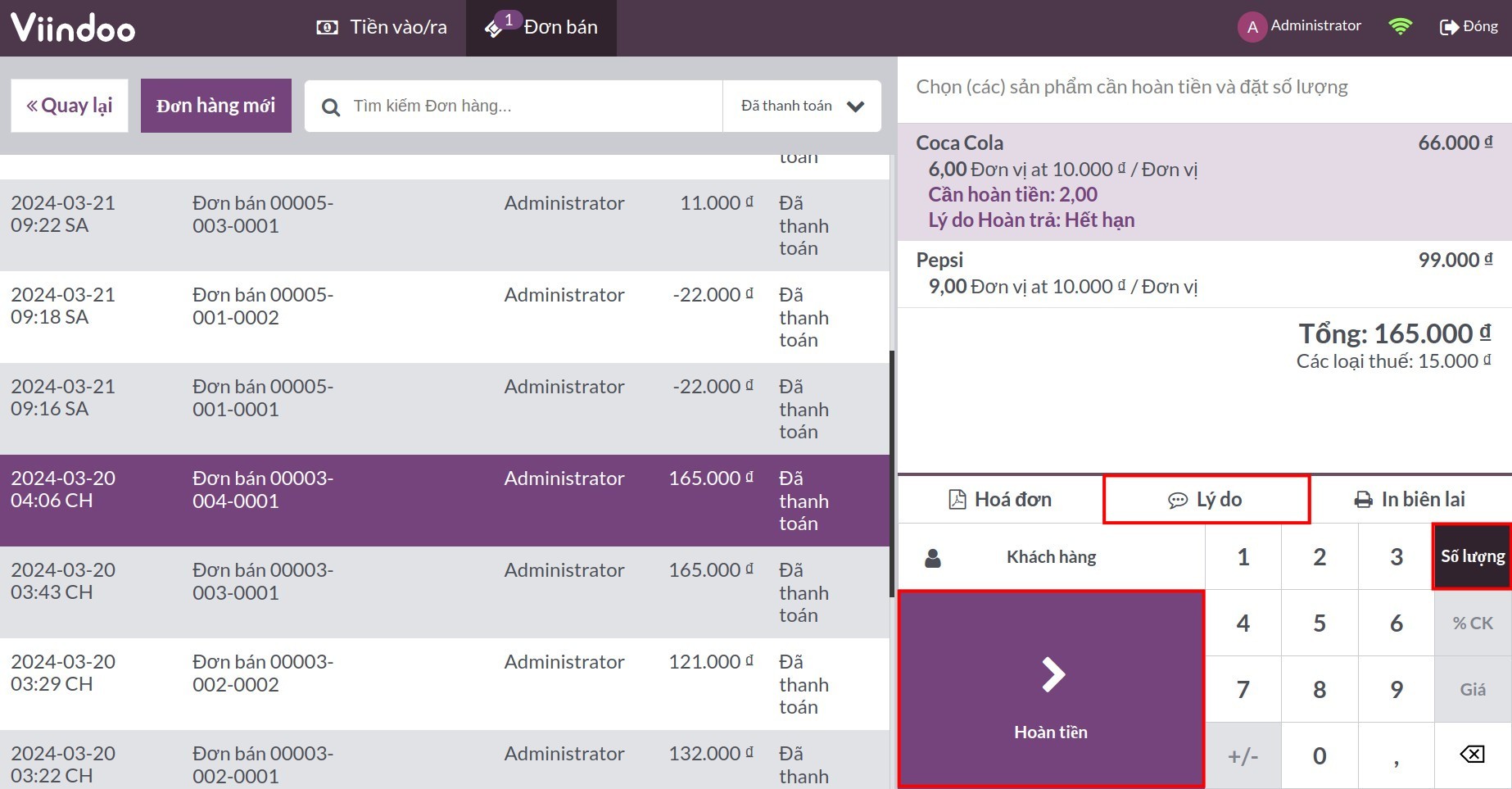 Hàng có thể trả