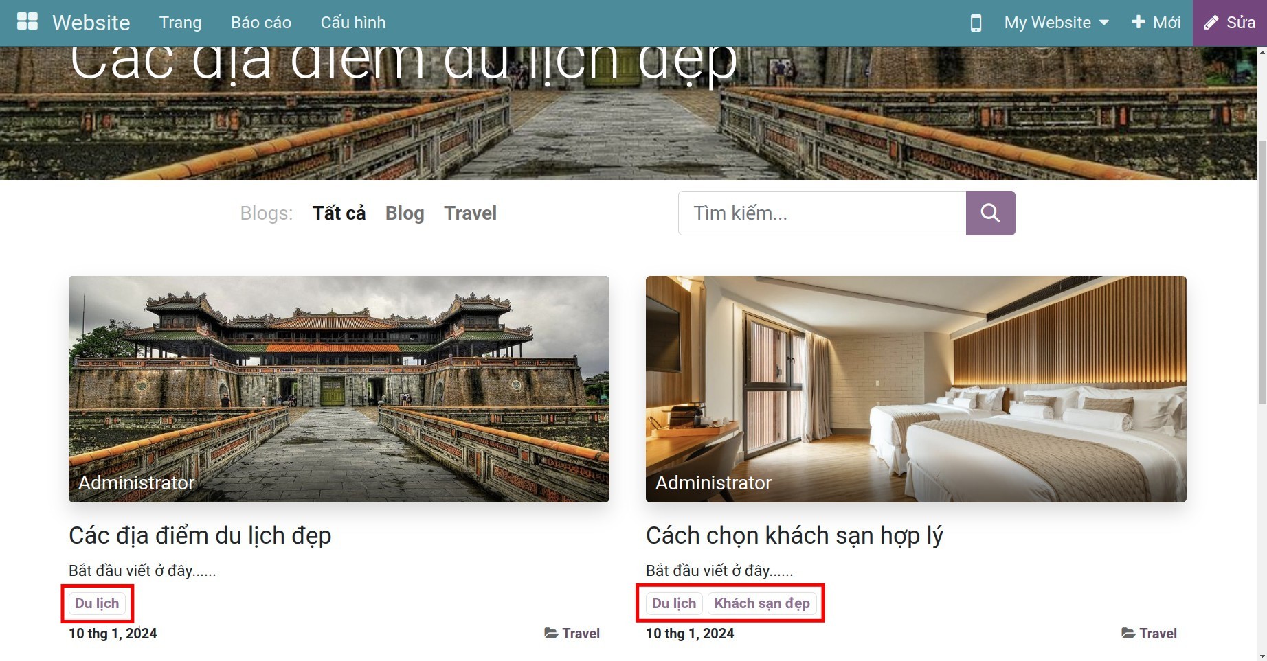 Quay trở lại bảng thông tin