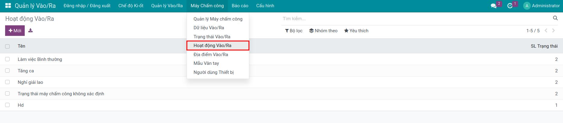 Lưu hoạt động vào ra