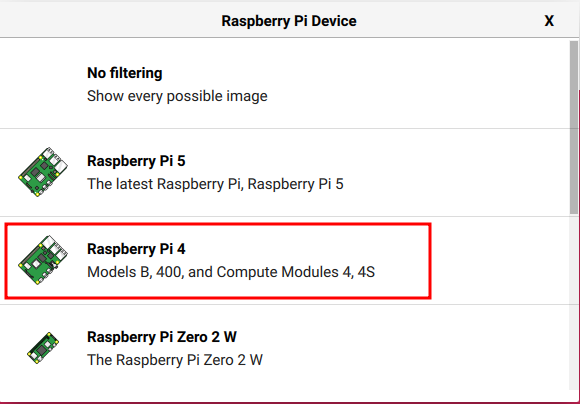 Lựa chọn Raspberry pi 4
