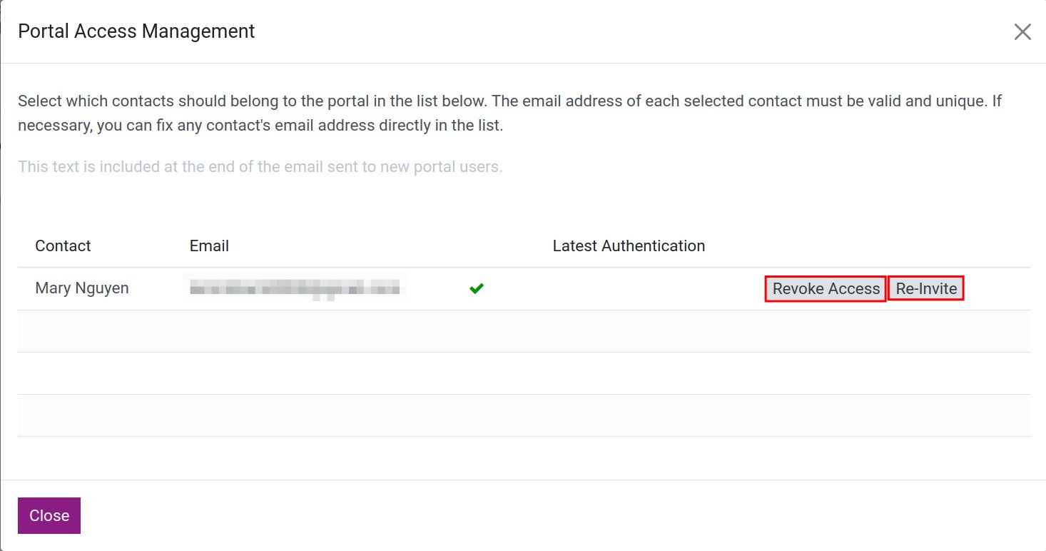 Select confirm to complete the configuration