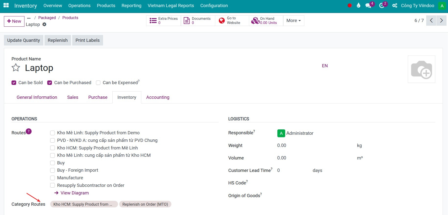 Configure the product