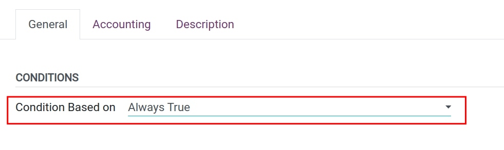 Always True condition Salary Rule Payroll Viindoo