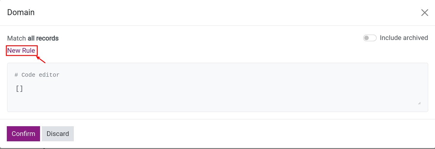 Add Promotion Program conditions