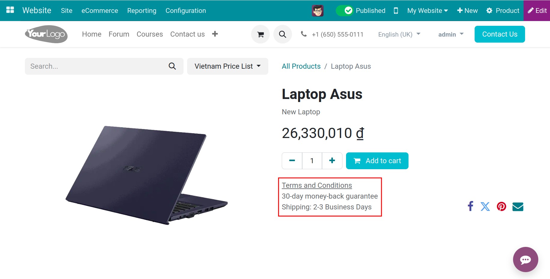 Terms and Conditions