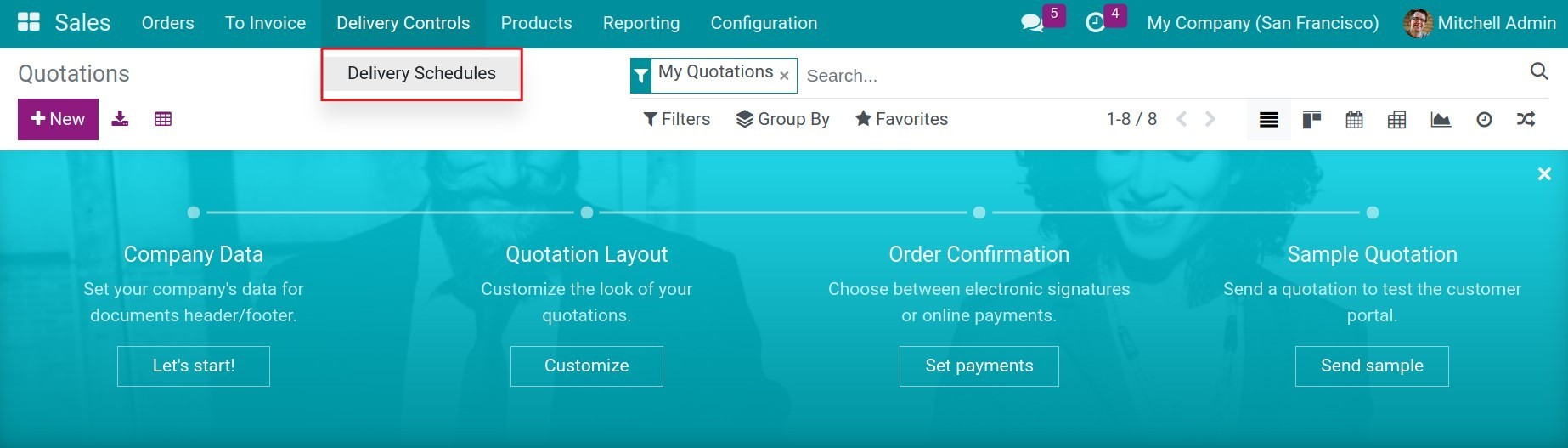 Delivery controls - Viindoo
