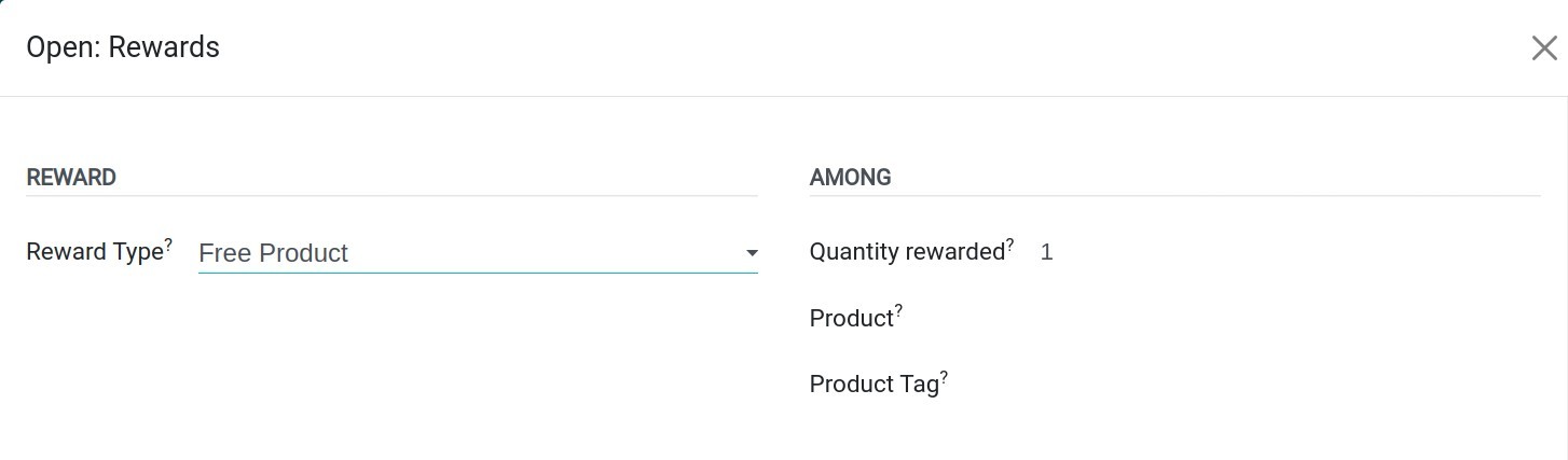 Free rewards