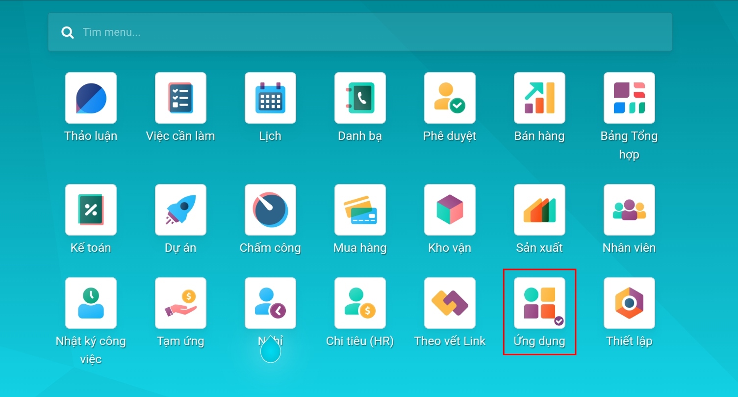 Navigate to the Viindoo Apps - Viindoo