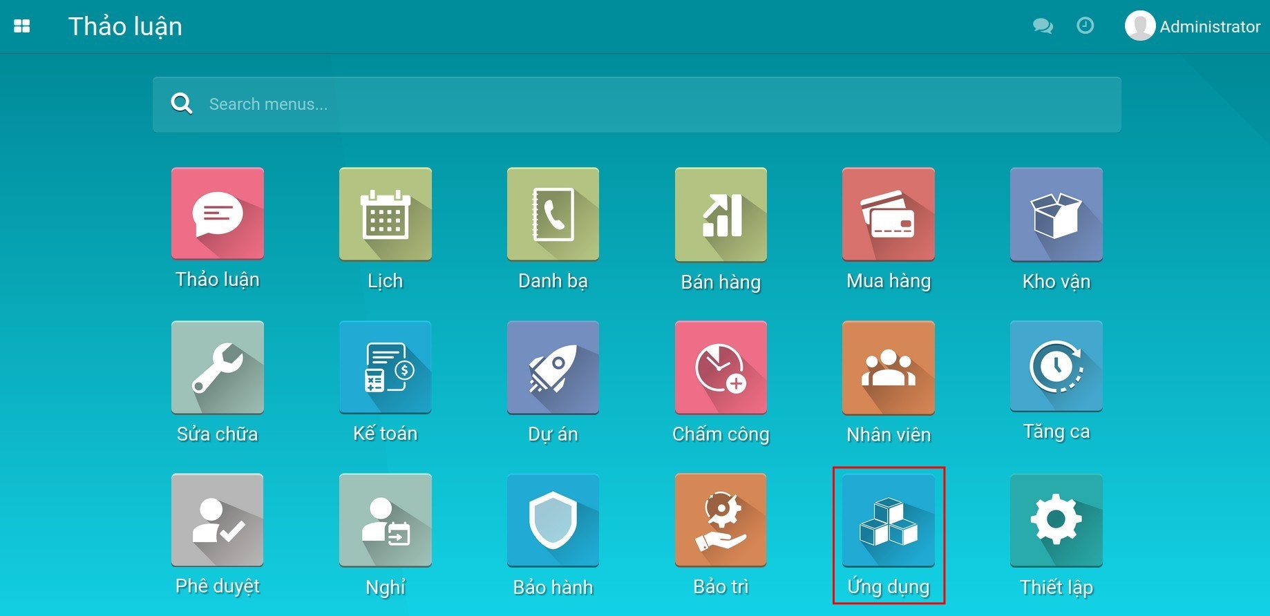 Ứng dụng Bán hàng - Viindoo