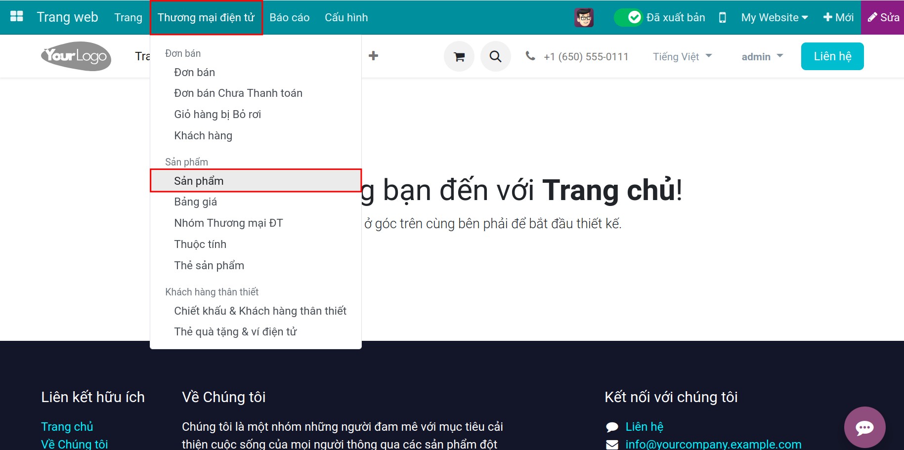 Chọn sản phẩm