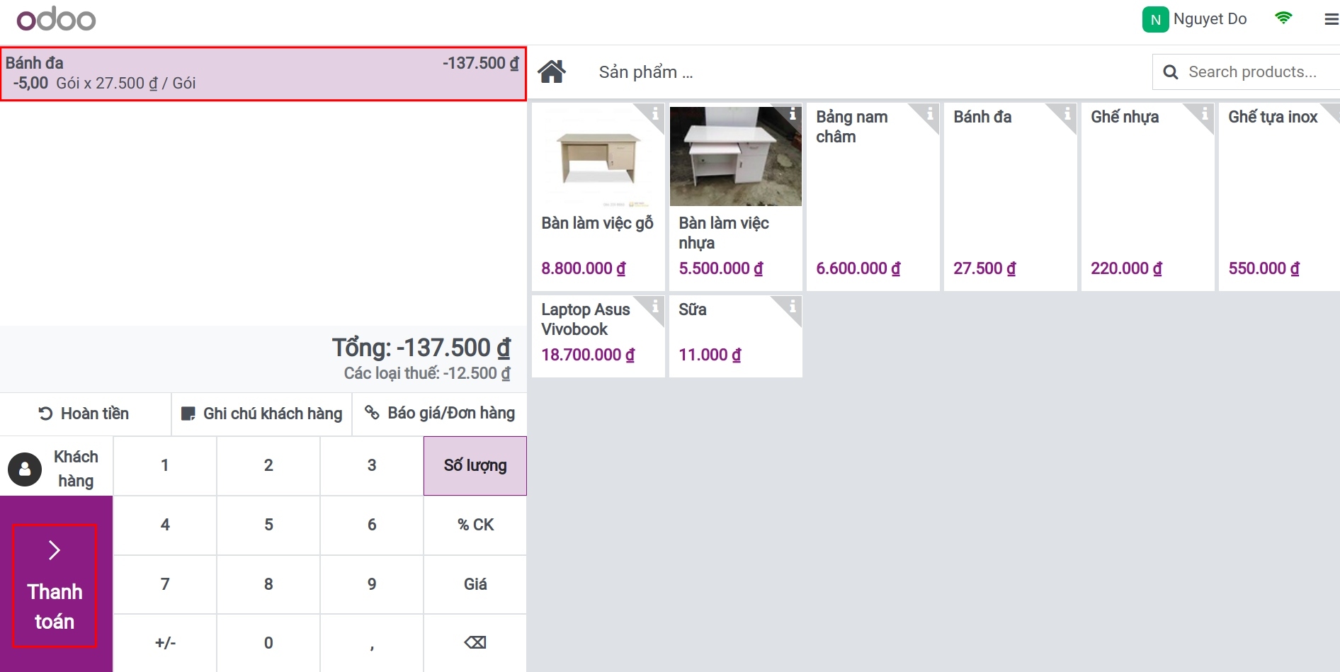 Kiểm tra đơn hoàn hàng