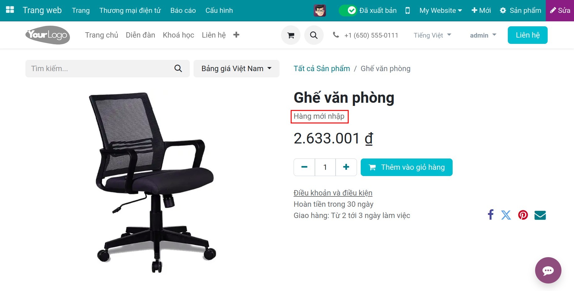 Mô tả sản phẩm.